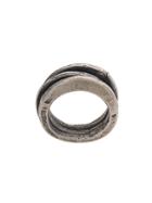 Goti Distressed Ring - Silver