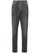 Levi's: Made & Crafted Cropped Skinny Jeans - Grey