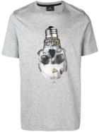 Ps By Paul Smith Skull Bulb T-shirt - Grey