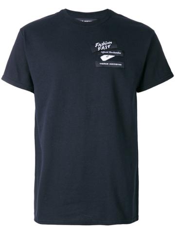 Tigran Avetisyan By Pavel An Chest Patch T-shirt - Black