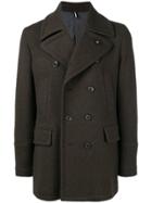Lardini Classic Double-breasted Coat - Brown