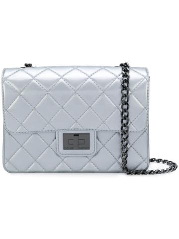 Designinverso Quilted Shoulder Bag - Grey