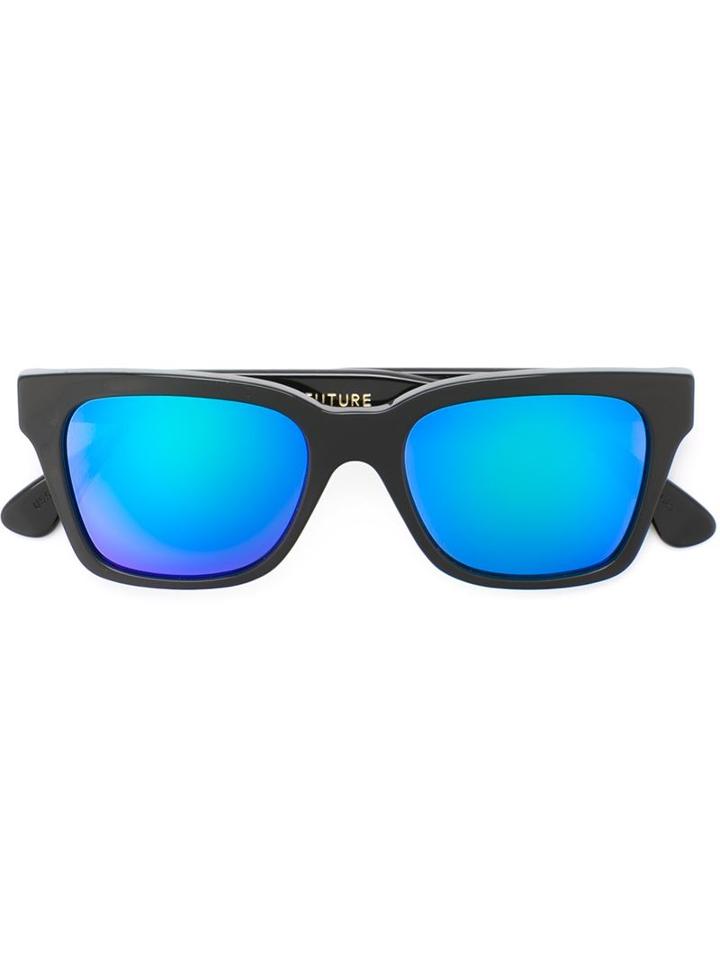 Retrosuperfuture 'amèrica Cove Black' 139 Mm Sunglasses, Adult Unisex, Black, Acetate