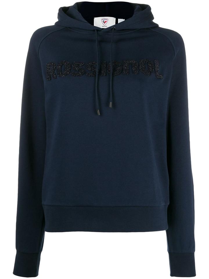 Rossignol Embroidered Logo Hoodie - Blue