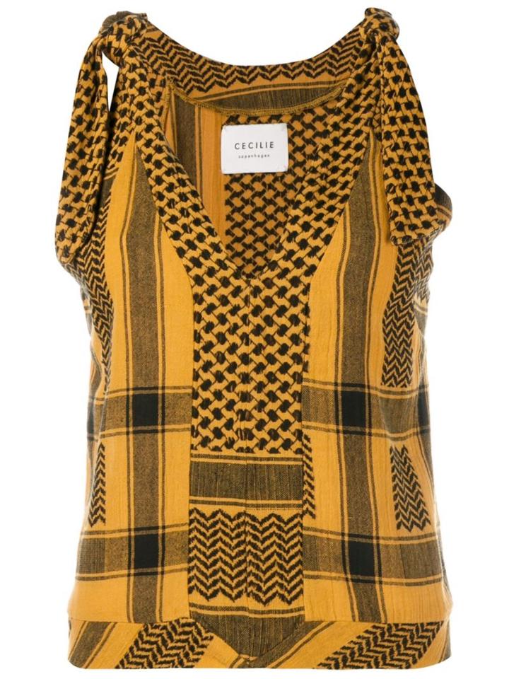 Cecilie Copenhagen Topanga Sleeveless Cotton Top