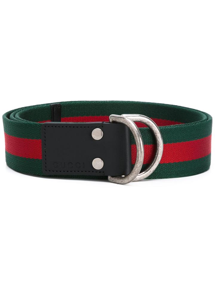 Gucci D-ring Belt - Green