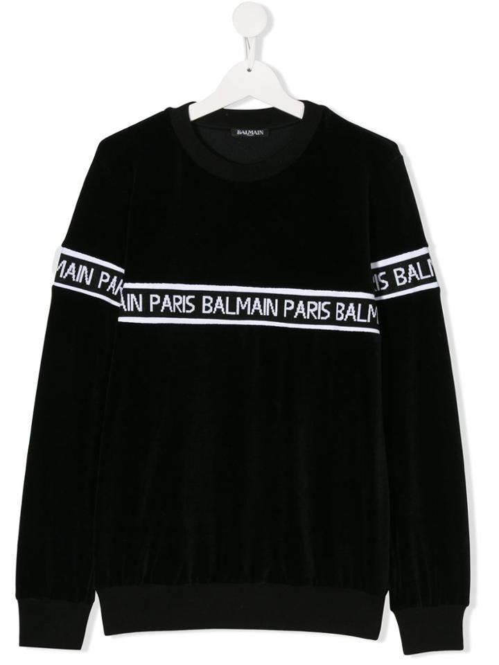 Balmain Kids 6l4510lc680930t - Black