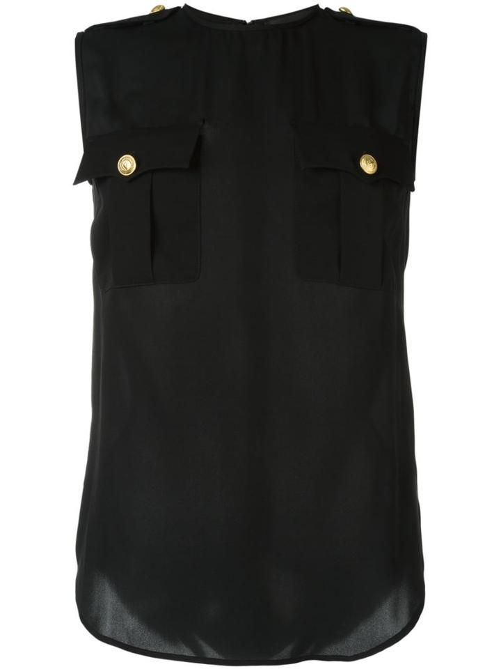 Dsquared2 Sleeveless Military Blouse