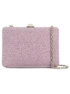 Rodo Embellished Clutch Bag - Pink & Purple
