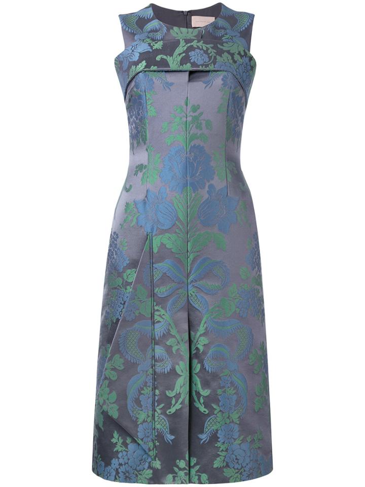 Christopher Kane Jacquard Midi Dress - Grey