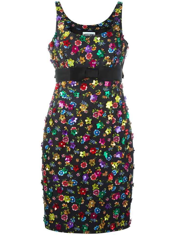 Moschino Flower Power Dress - Black