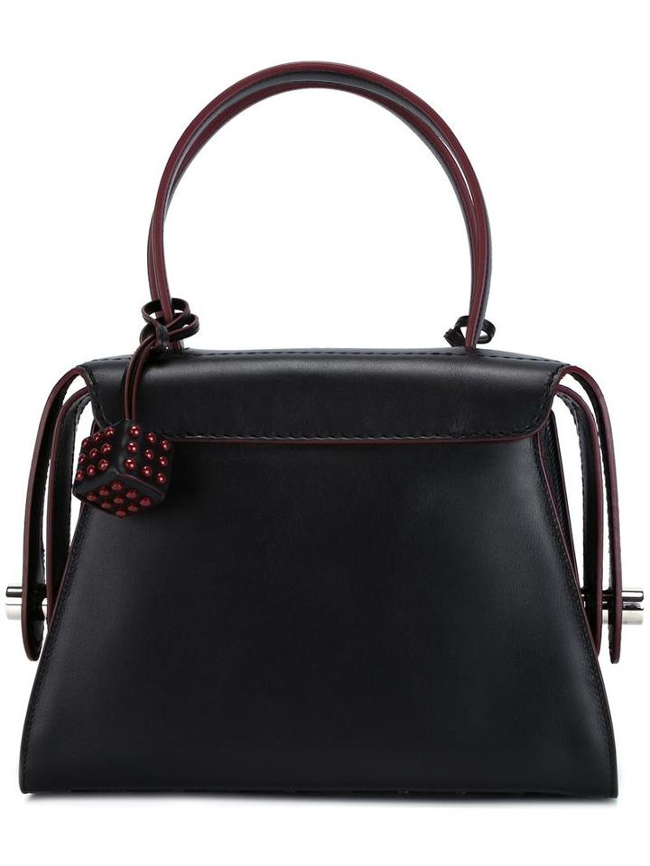 Tod's Small 'twist' Tote, Women's, Black