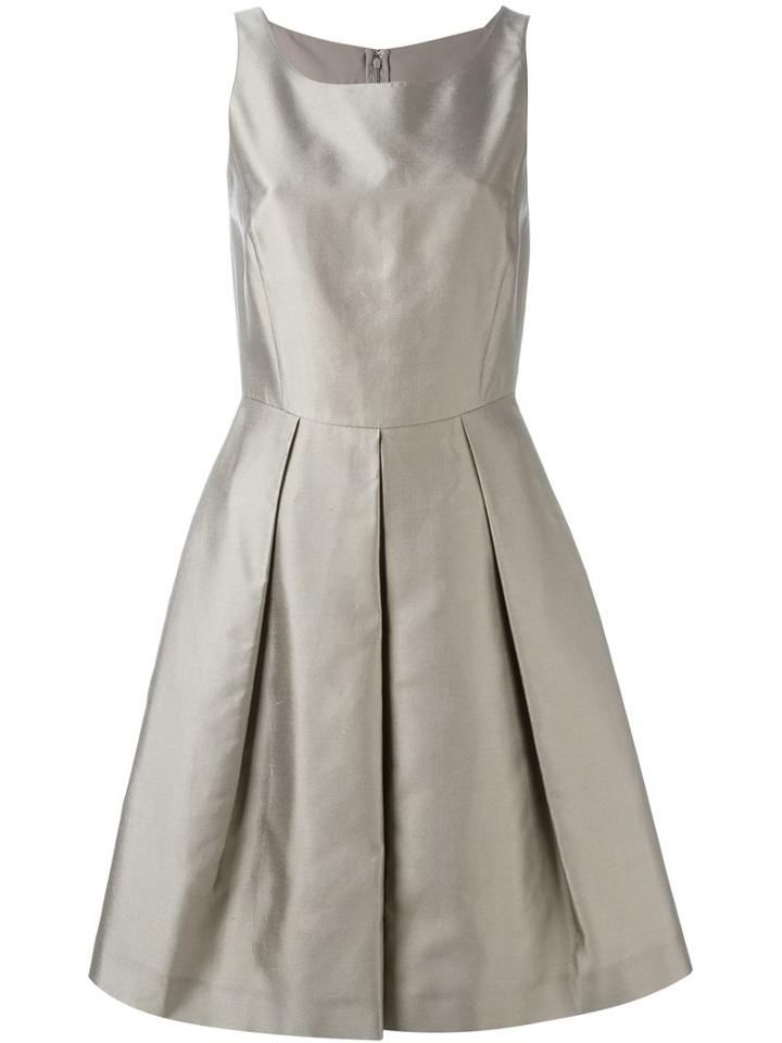 Armani Collezioni Pleated Dress
