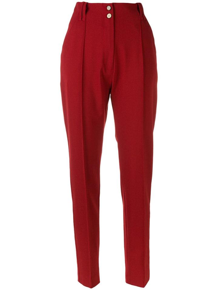 Plein Sud High Waisted Tailored Trousers