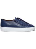 Swear Blake 2 Slip-on Sneakers, Men's, Size: 41, Blue, Leather/rubber