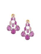 Larkspur & Hawk 'caterina' Chandelier Earrings, Women's, Pink/purple
