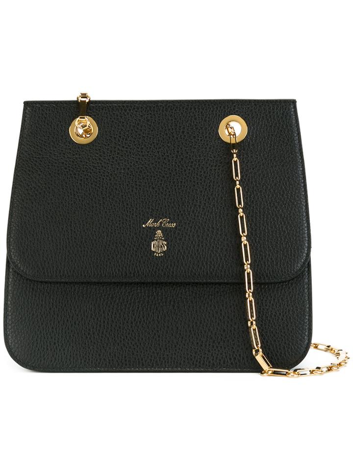 Mark Cross Chain Shoulder Bag - Black