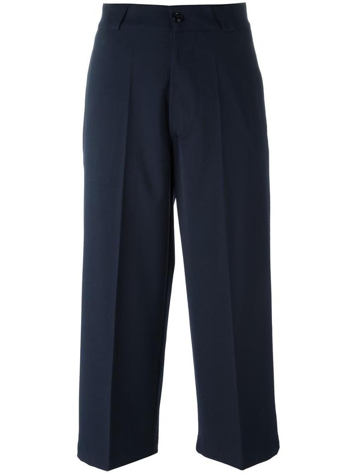 +people 'francesca' Trousers, Women's, Size: 42, Blue, Polyester/spandex/elastane/virgin Wool