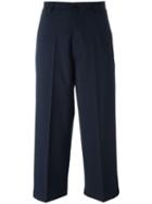 +people 'francesca' Trousers, Women's, Size: 42, Blue, Polyester/spandex/elastane/virgin Wool