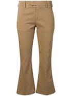 Dondup Classic Cropped Trousers - Neutrals