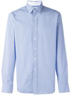 Hackett Geometric Print Shirt, Men's, Size: Xxl, Blue, Cotton