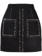 Proenza Schouler Studded Mini Skirt - Black