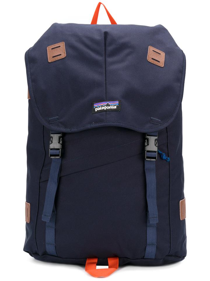 Patagonia Drawstring Fastening Backpack - Blue