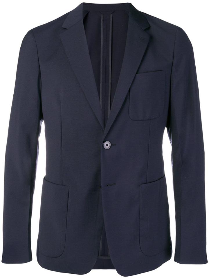 Prada Classic Casual Blazer - Blue