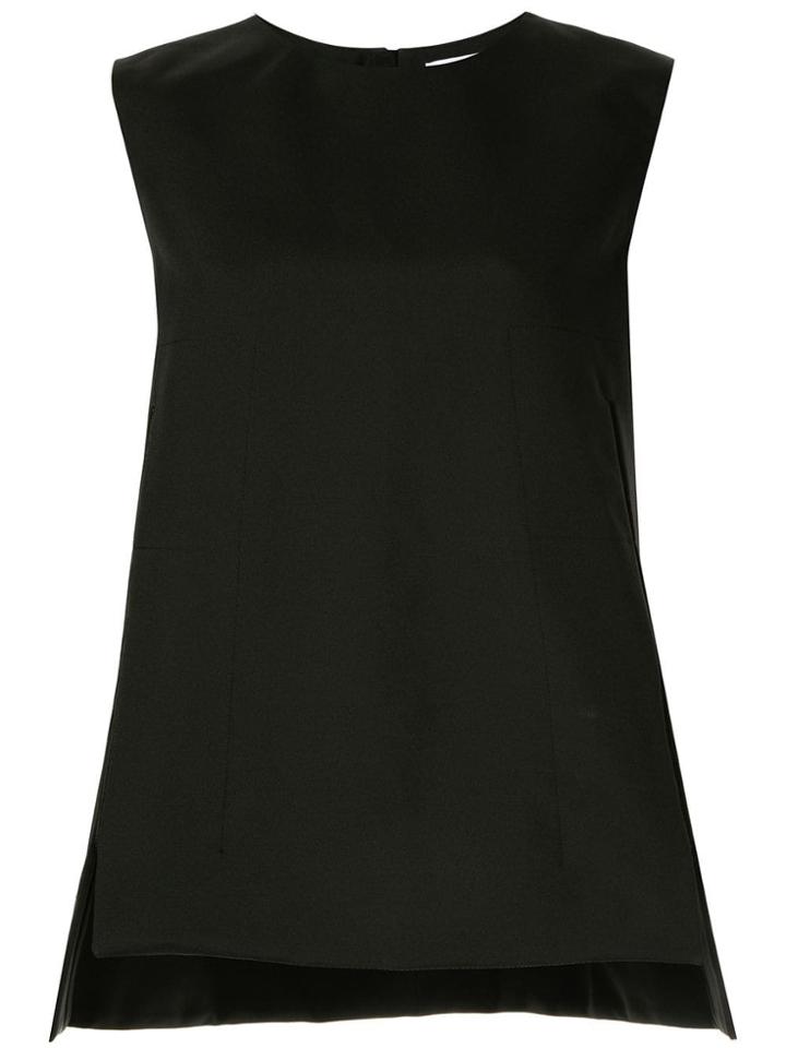 Jil Sander Loose Fit Blouse - Black