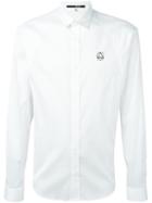 Mcq Alexander Mcqueen 'harness' Shirt, Men's, Size: 48, White, Cotton/polyamide/spandex/elastane