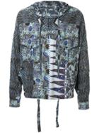 Martine Rose Printed Patchwork Hoodie - Multicolour