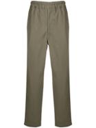 Comme Des Garçons Shirt Side Panelled Track Pants - Green