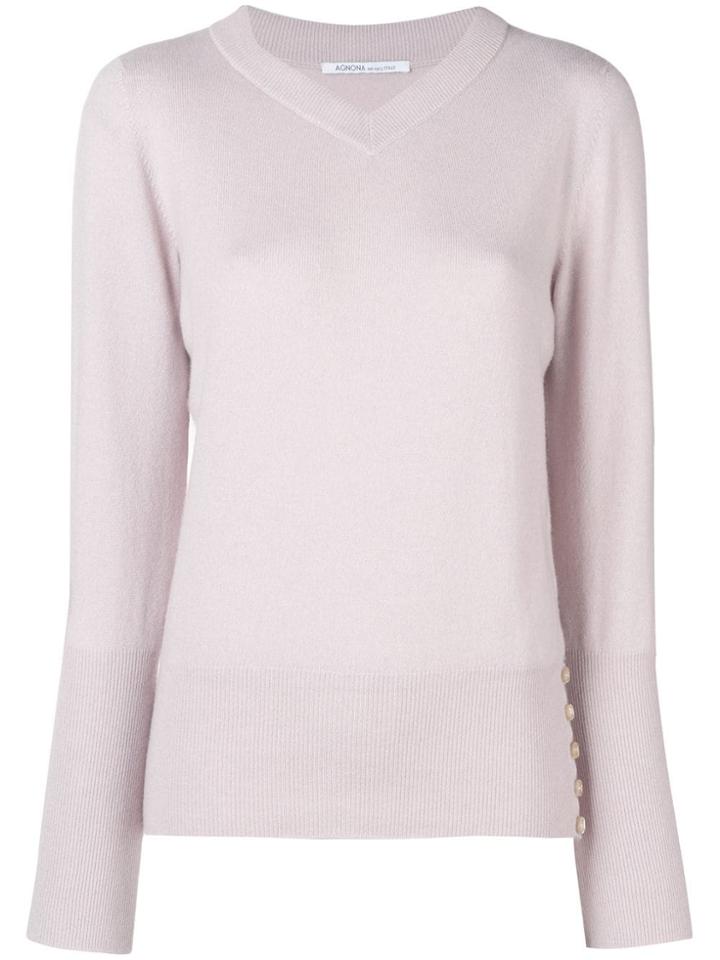 Agnona Loose Fitted Sweater - Pink