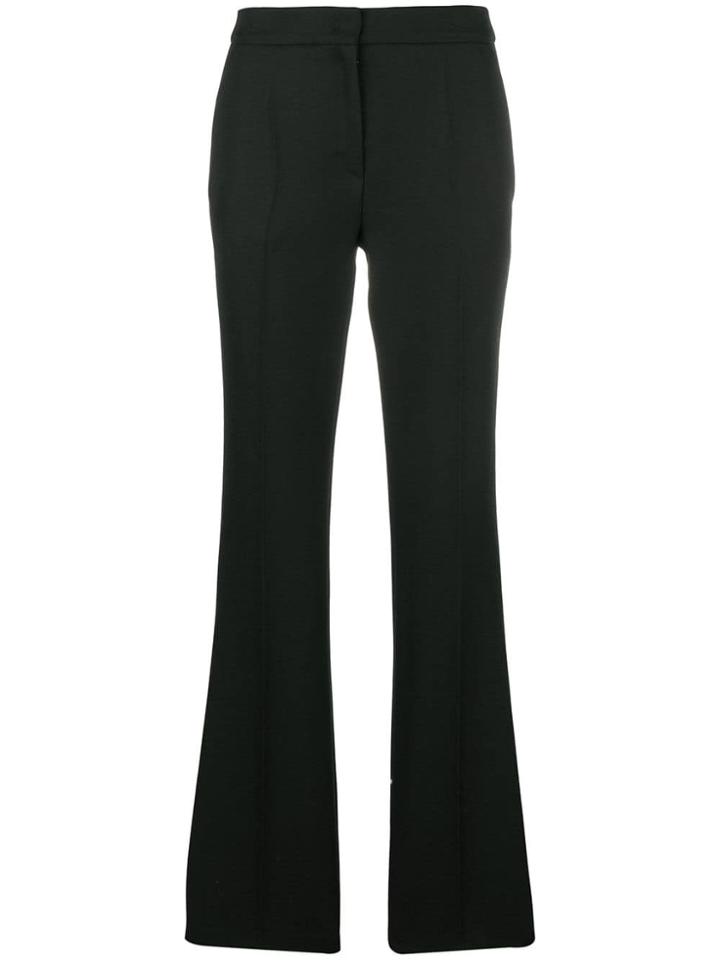 Odeeh Flared Smart Trousers - Black
