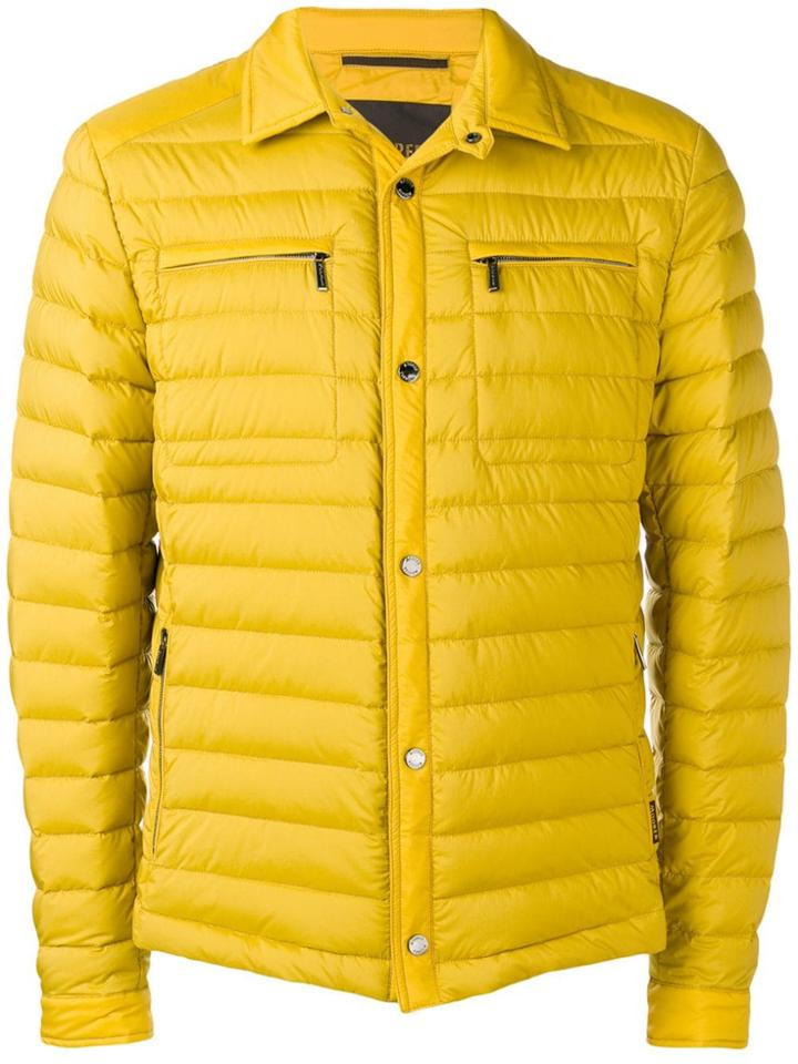 Moorer Padded Jacket - Yellow