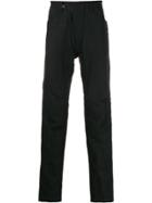Ziggy Chen Plain Regular Trousers - Black