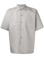 Stella Mccartney Short Sleeved Shirt, Men's, Size: 40, Grey, Cotton