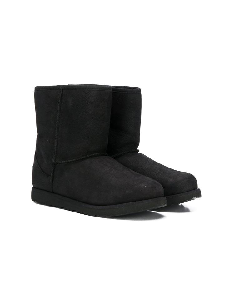 Ugg Australia Kids Short 11 Waterproof Boots - Black