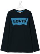 Levi's Kids - Logo Print Top - Kids - Cotton - 14 Yrs, Blue