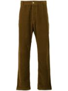 Ami Alexandre Mattiussi - Large Fit Trousers - Men - Cotton - M, Brown, Cotton