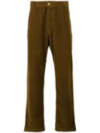Ami Alexandre Mattiussi - Large Fit Trousers - Men - Cotton - M, Brown, Cotton