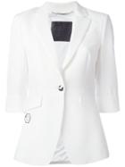 Philipp Plein Polaris Blazer, Women's, Size: Small, White, Viscose/spandex/elastane