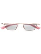 Christian Roth Eyewear Rectangle Frame Sunglasses - Gold