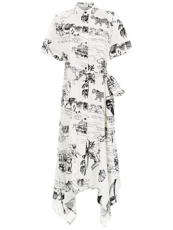 Alcaçuz Figo Dress - White