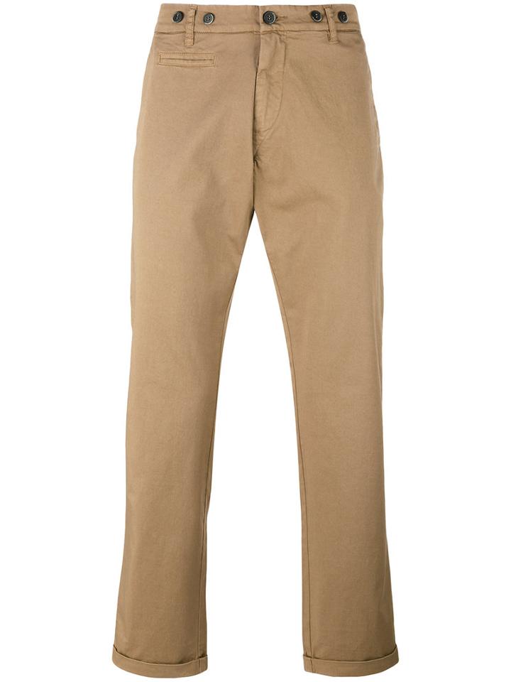 Barena Classic Chinos, Men's, Size: 48, Nude/neutrals, Cotton/spandex/elastane/polyester