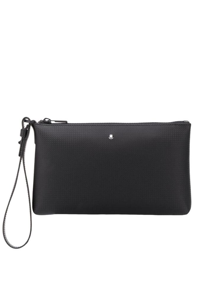 Montblanc Textured Zip Pouch - Black