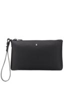 Montblanc Textured Zip Pouch - Black