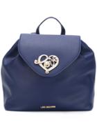 Love Moschino Heart Plaque Backpack