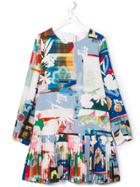 Simonetta Printed Dress - Multicolour