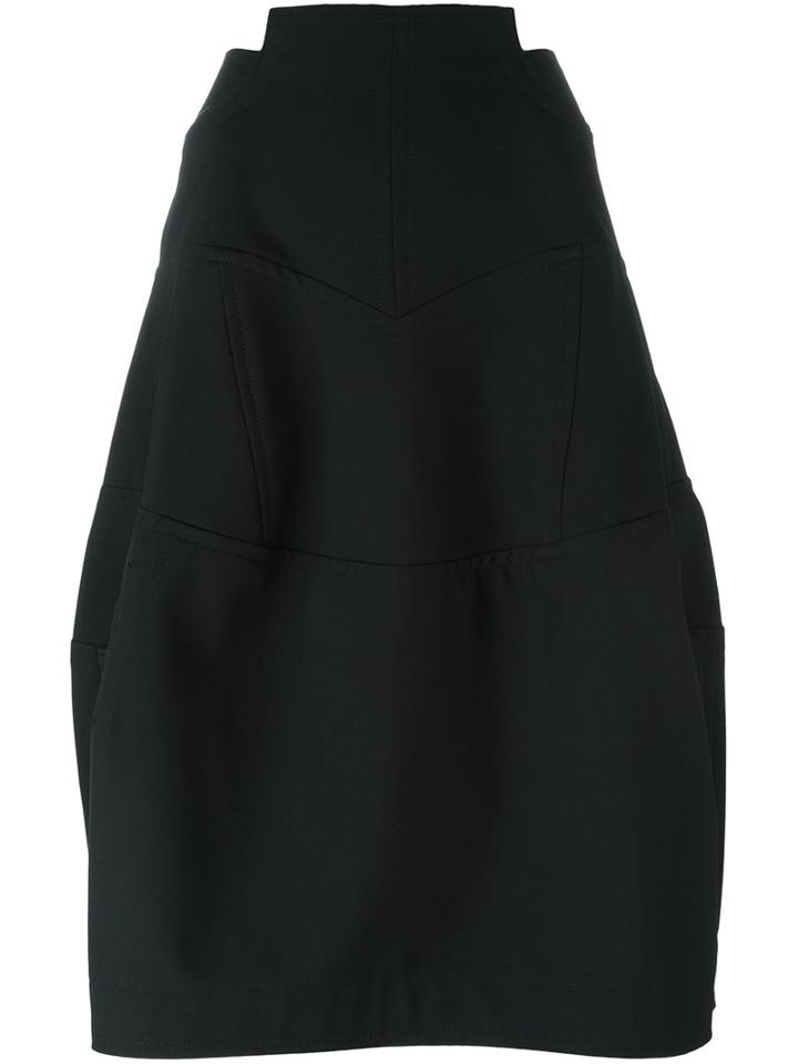 Comme Des Garçons High-waisted Structured Skirt